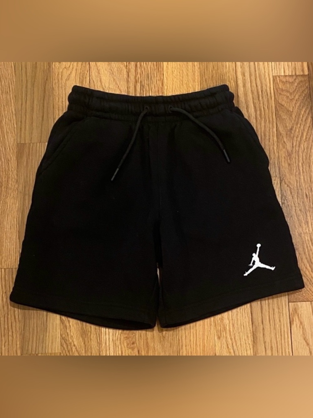 Air Jordan Black Shorts with White Jumpman